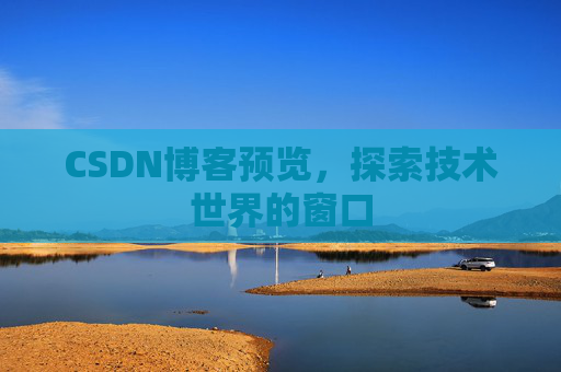CSDN博客预览，探索技术世界的窗口