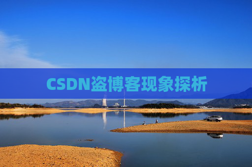CSDN盗博客现象探析